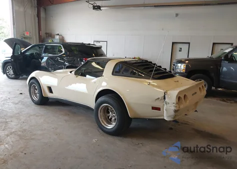 1980 Chevrolet Corvette from USA, damaged, VIN 1Z878AS415799